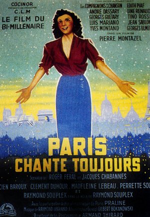 Paris Still Sings ! (APris chante toujours!), 1951 (poster)