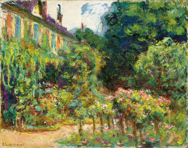 Maison de l'artiste à Giverny, 1913 (oil on canvas)