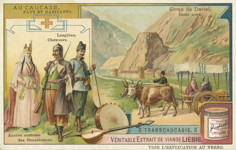 The Caucasus, country and inhabitants (chromolitho)