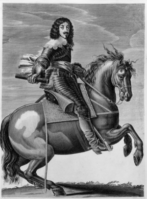 Gaston duc d'Orleans (1608-1660) brother of Louis XIII, engraving