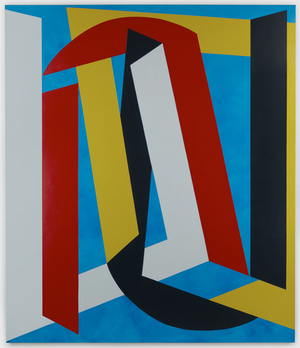 Up to the Edge, 2016 (oil on canvas)