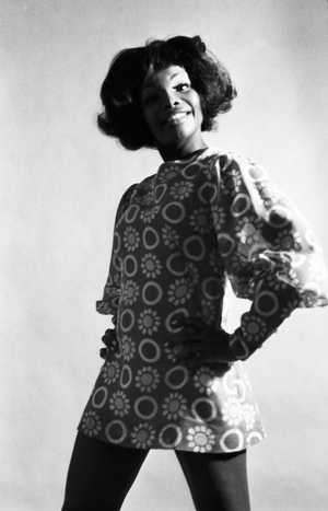 The actress Esther Daniels, Portrait, Germany 1969