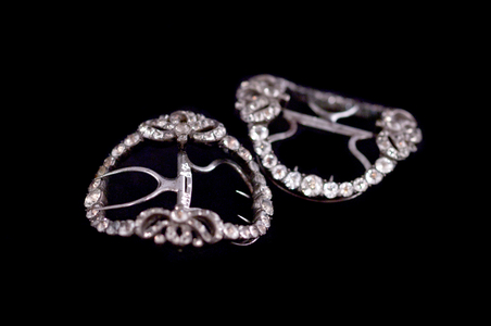 A pair of buckles, c.1780-1800 (silver)