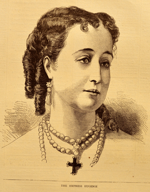 Portrait of the Empress Eugénie de Montijo, 1870