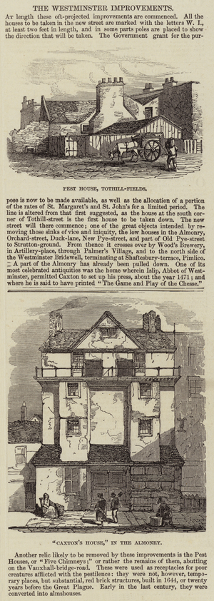 The Westminster Improvements (engraving)