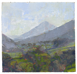 Looking South from Sant'Erasmo, 2015 (oil on linen)