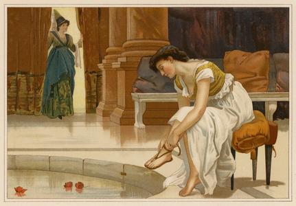 The White Swans (chromolitho)