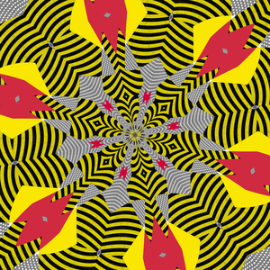 Symmetry  #5, 2019 (mixed media)