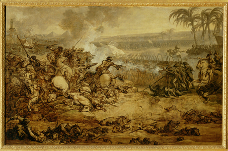 La bataille des pyramides …