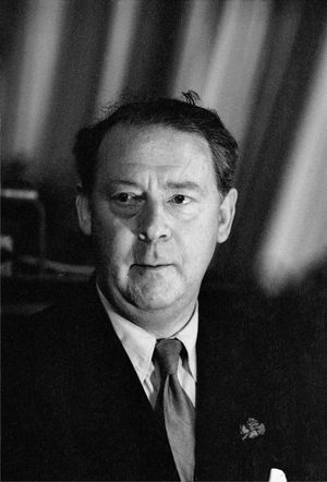 Hugh Gaitskell, leader of the British Labour Party ...