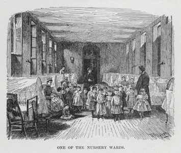 One of the Nursery Wards (litho)