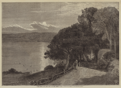 The Moon is Up, and Yet it is not Night (engraving)