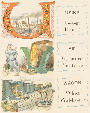 U V W : Usine, Vin, Wagon