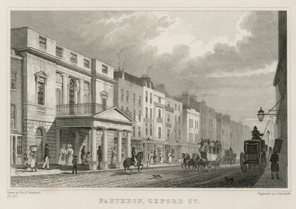 Pantheon, Oxford Street, London (engraving)
