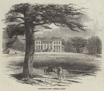 Claremont, the Carriage Front (engraving)