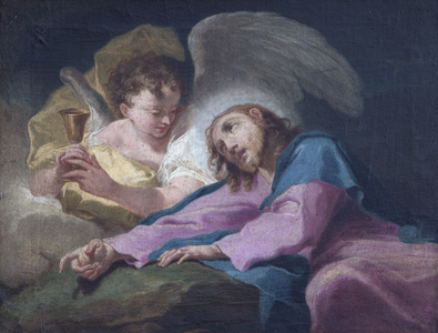 The Agony in the Garden (oil on canvas)