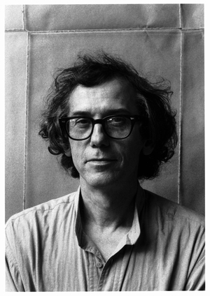 Christo, Sun Valley, Idaho, 1982 (b/w photo)