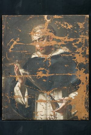 St. Ludwig Bertran, c.1750-1799 (oil on canvas)