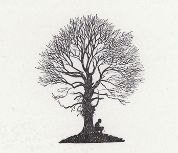 The leaves are falling; so am I (litho)