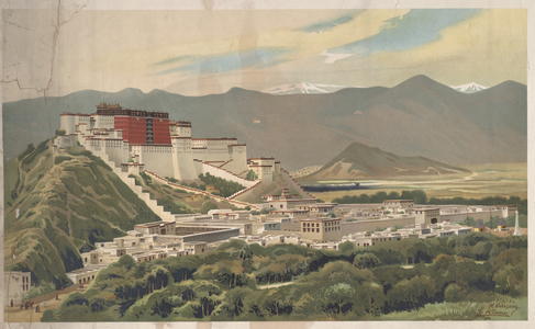 Kawagashi: 3 Years in Tibet (colour litho)