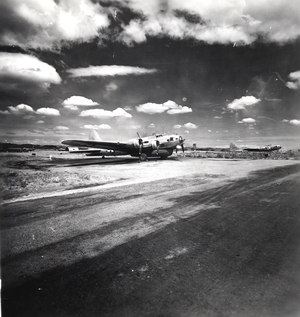 Pacific Theater,B-17 Flying Dutchman [Juke Box] Jan. 1946 Manila, Clark Field
