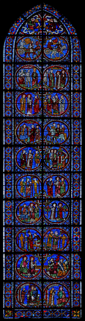 The story of Ss Simon and Jude (w1) (stained glass)