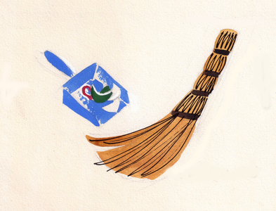 Illustration from 'Masha and Oika' by Sofya Prokofieva, 1969 (gouache on paper)