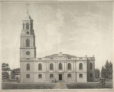 The South Elevation of St. John's Church, in Wakefield