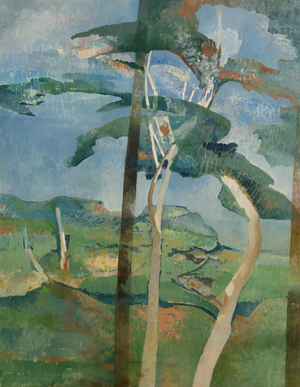 Pine Tree 1 (oil on canvas)