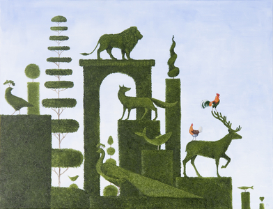 The Lookout, 2010 (oil on linen)