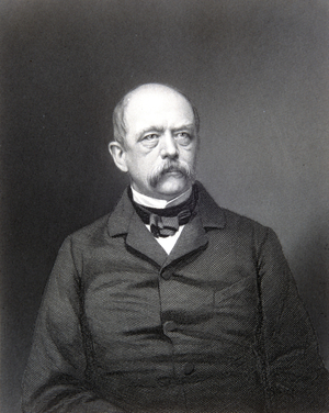 19th engraving by W. Holl. Bismarck, Prince Otto Edward Leopold von, 1815-1898