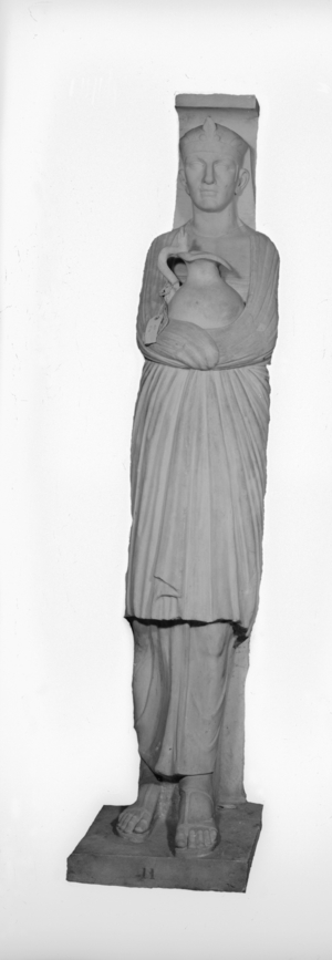 Sculpture in Egyptian style (marble)