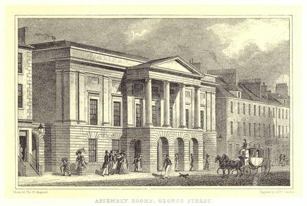Assembly Rooms, George Street (engraving)