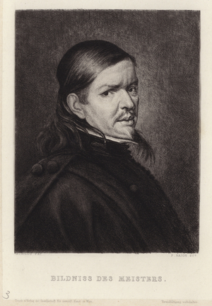 Portrait of Bartolome Esteban Murillo (engraving)