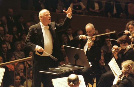 Bernard Haitink conducting Boston Symphony Orchestra at Lucerne Concert Hall, 2001