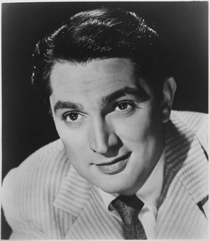 Actor Robert Alda, Publicity Portrait, 1940's (b/w photo)