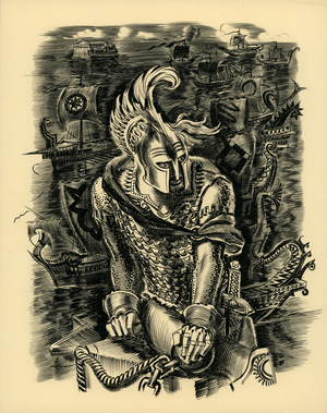 Lysander, 1967 (Engraving)