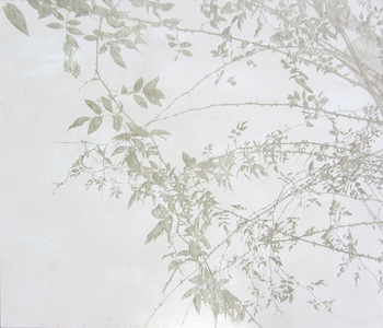 Priory Wood, 2014 (oil and gesso on canvas)