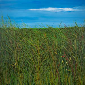 Almost Autumn, 2022 (acrylic on canvas)