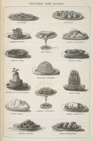 Puddings and pastry