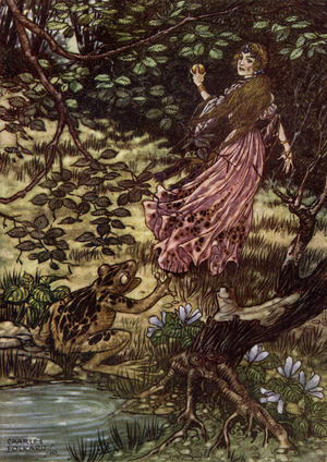 The Frog Prince by Grimm Brothers