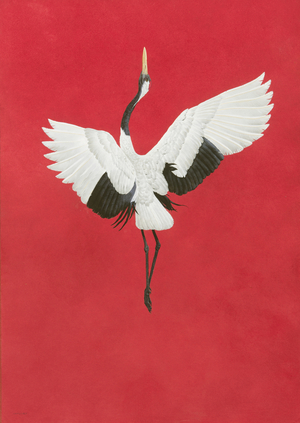 The Dance-Red (watercolour and guache)