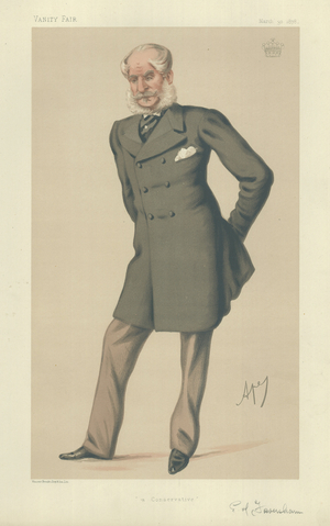 The Earl of Feversham (colour litho)