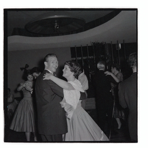 Publicity Club Christmas Party at Donovan Maule Theatre, 22nd December 1958 (b/w photo)