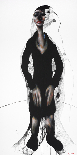 Portrait of a Young Girl, 2011 (acrylic on canvas)