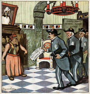 War compensations after WW I, 1921 (print)