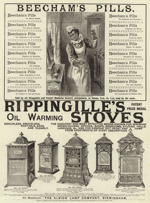 Page of Advertisements (engraving)