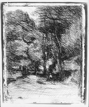 Memory of Bas Brhaut, 1858 (cliche verre)