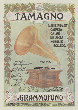 The Gramophone Company (colour litho)