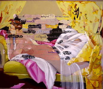 Boucher : the Back Story, 2007 (oil on canvas)